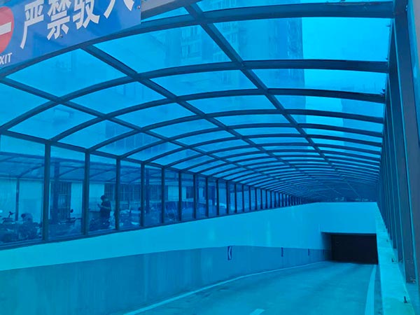 阳光板棚